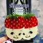 Kewpie Strawberry Earrings