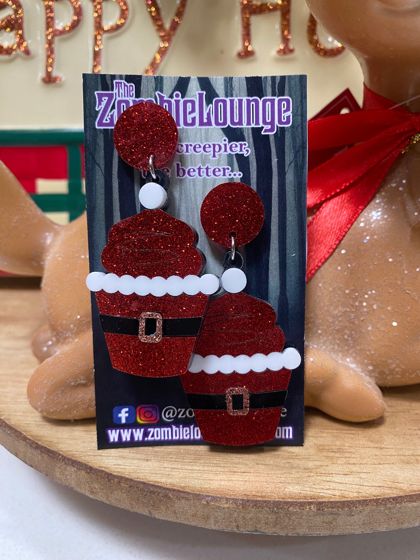 Christmas Santa Earrings