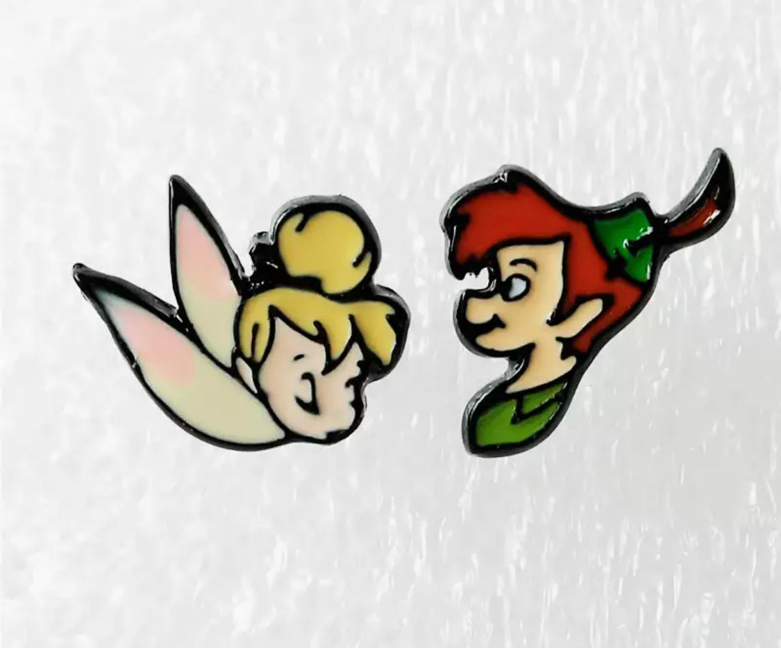 Peter and Tink Stud Earrings