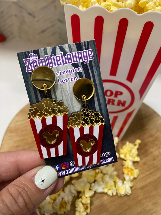 Mickey Popcorn Earrings