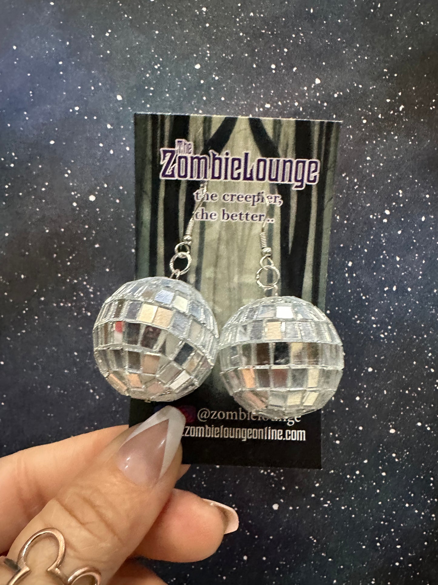 Disco Ball Earrings