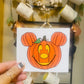 Mickey Halloween Pumpkin Sticker