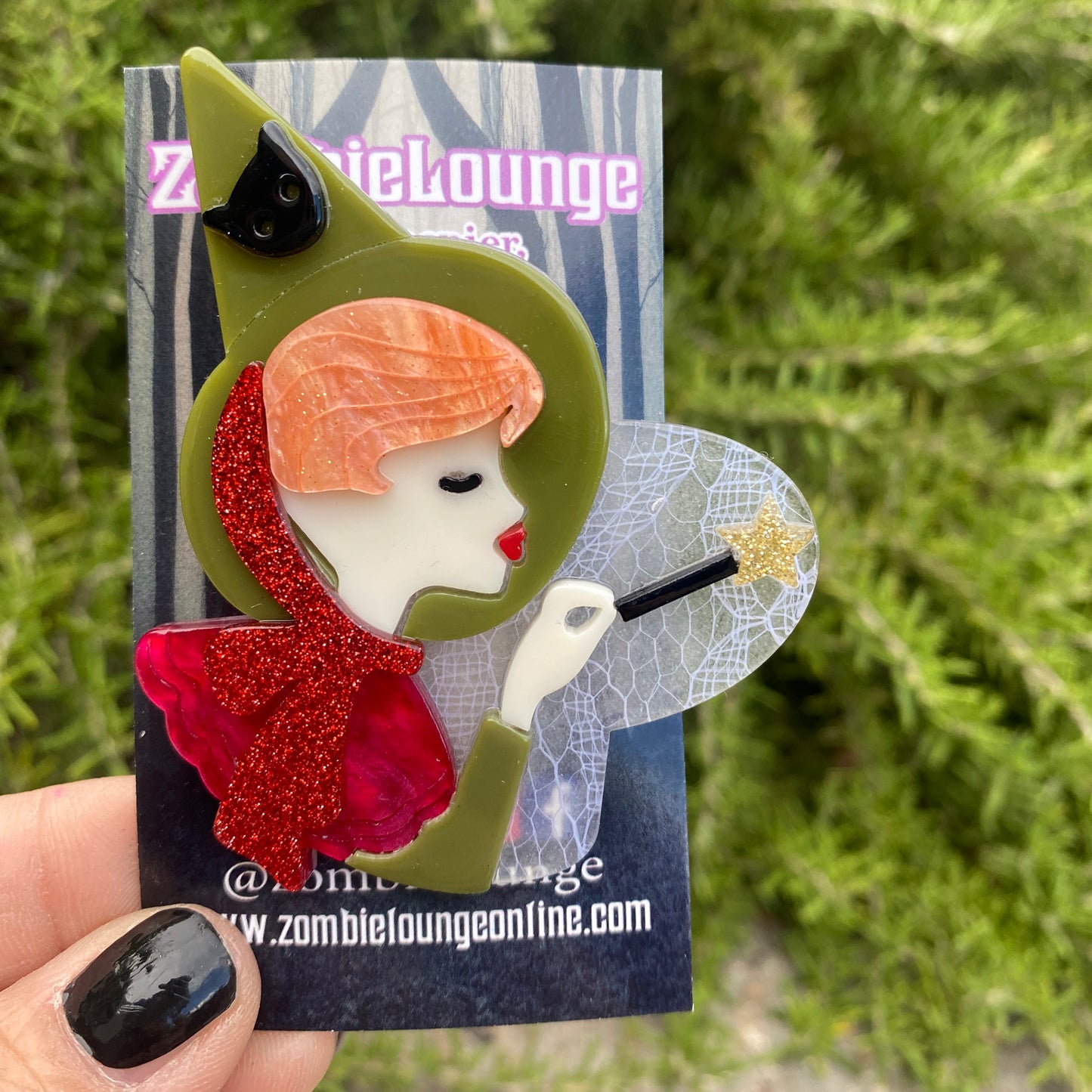 Good Witch Brooch