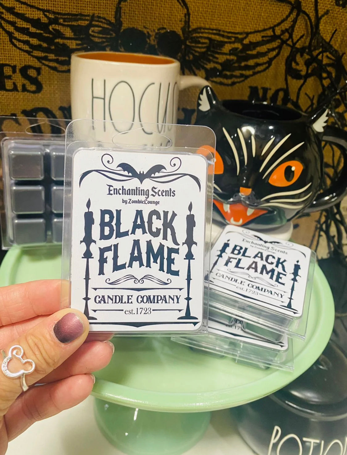 Black Flame Candle Wax Melts