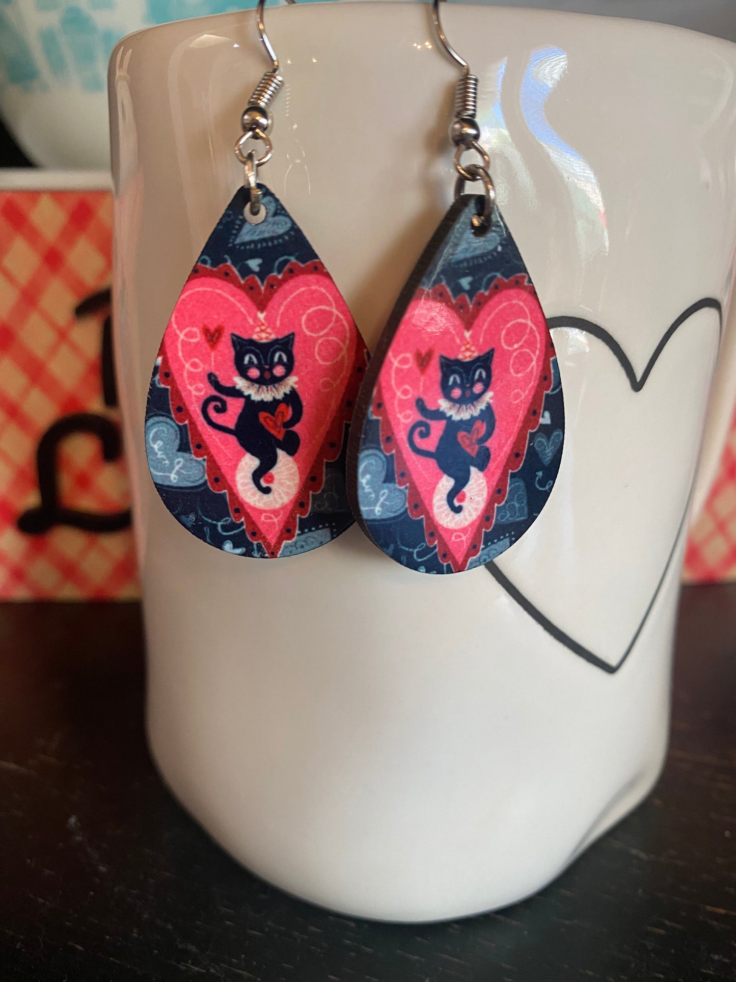 Johanna Parker Valloween Cat Earings