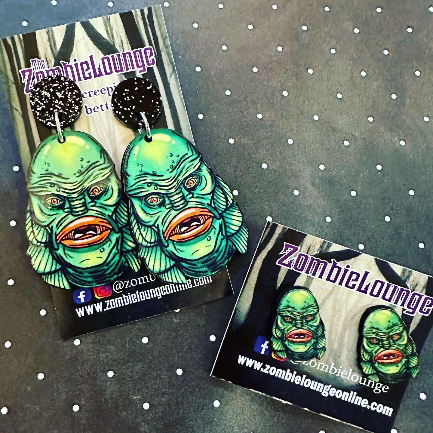 Creature Monster Earrings