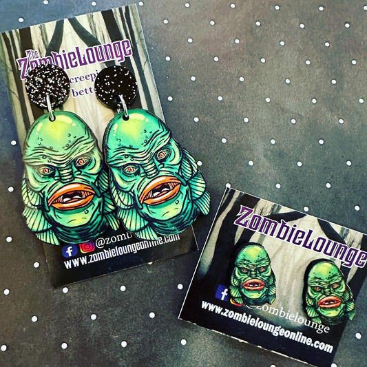 Creature Monster Earrings