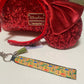 Tiki Bird Wristlet keychain