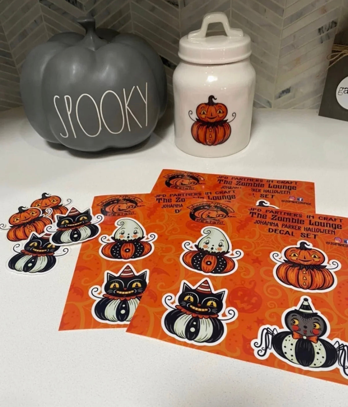 Johanna Parker Design Halloween Decals