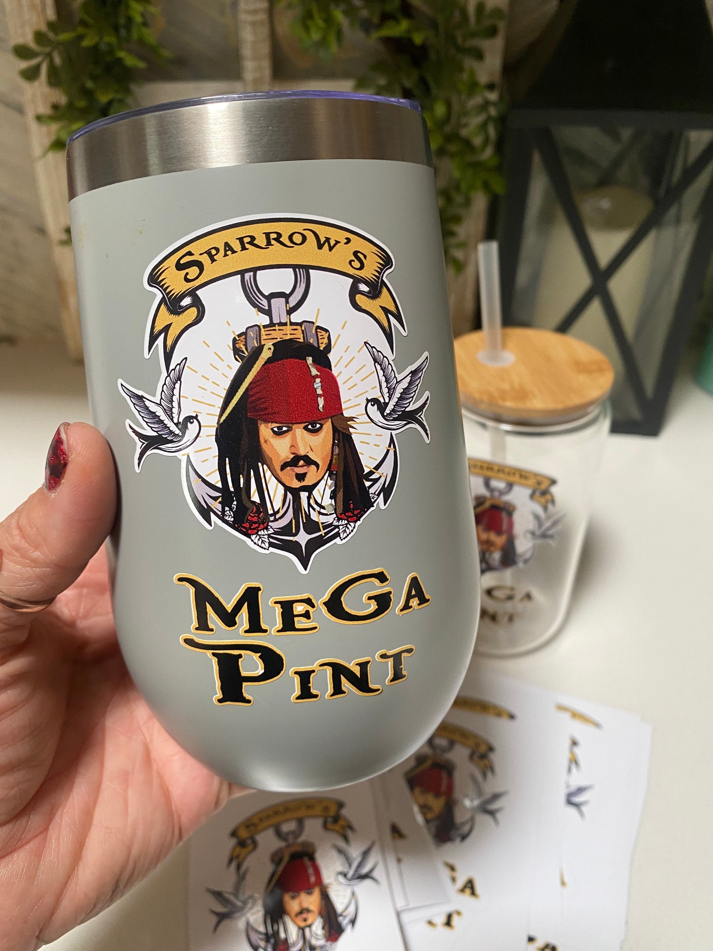 Sparrow’s Mega Pint Decal