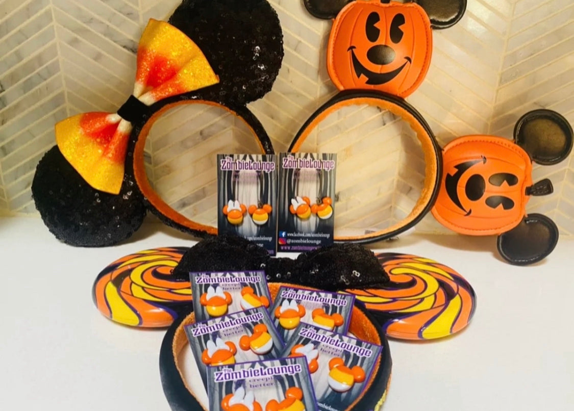 Mickey Candy Corn Earrings