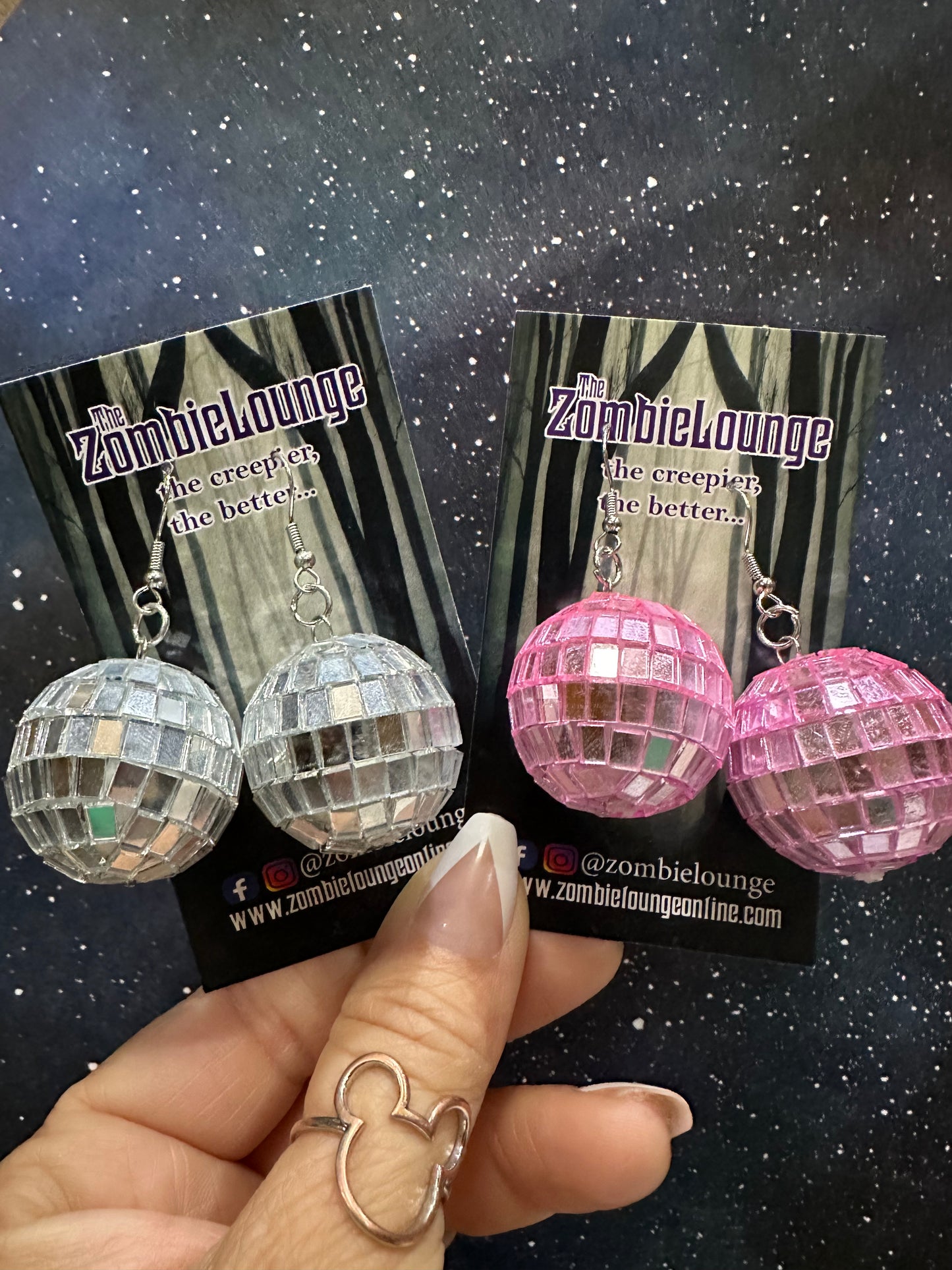 Disco Ball Earrings