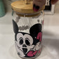 Scream Mickey Glass