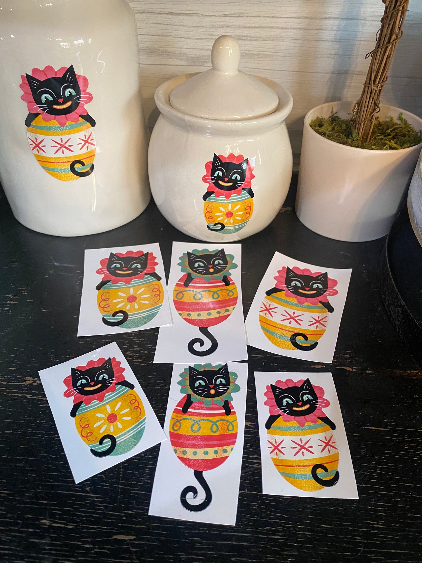 Johanna Parker Black Cat Easter Decals