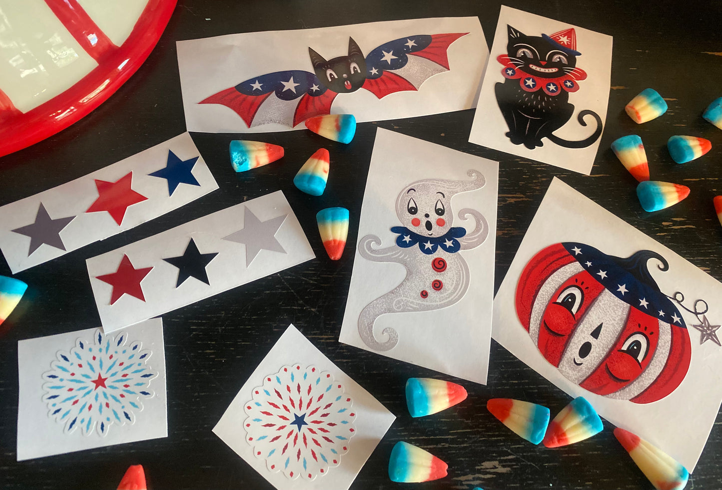 Johanna Parker Design Spooky Americana Decals