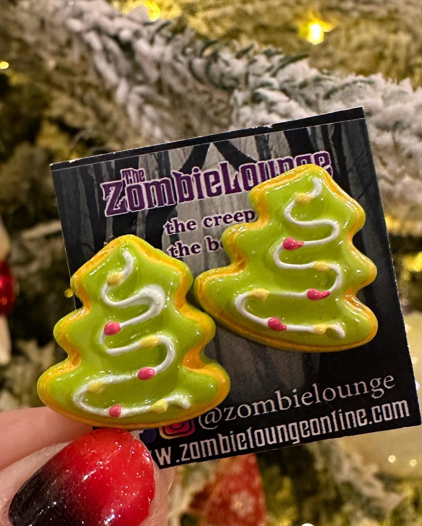 Christmas Cookie Earrings