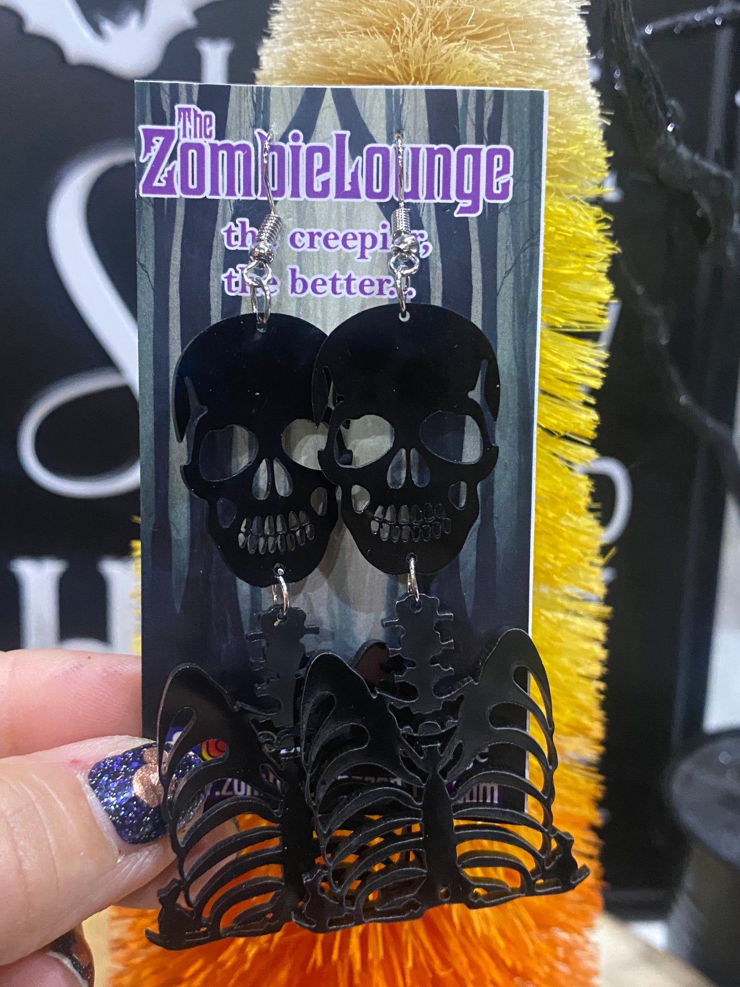 Skeleton Hanging Earrings