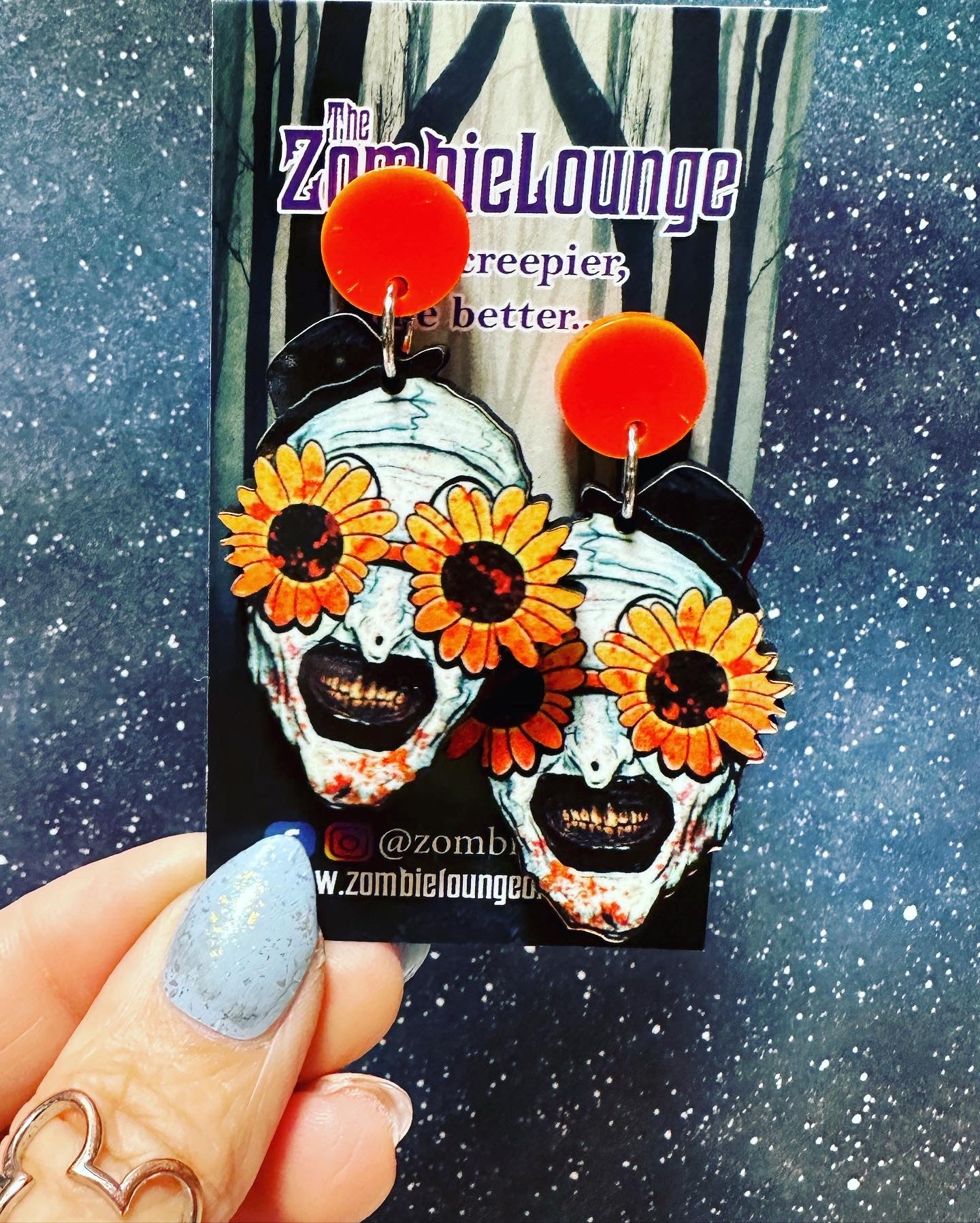 Terrifier Clown Earrings