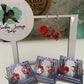 Blood Splatter Earrings