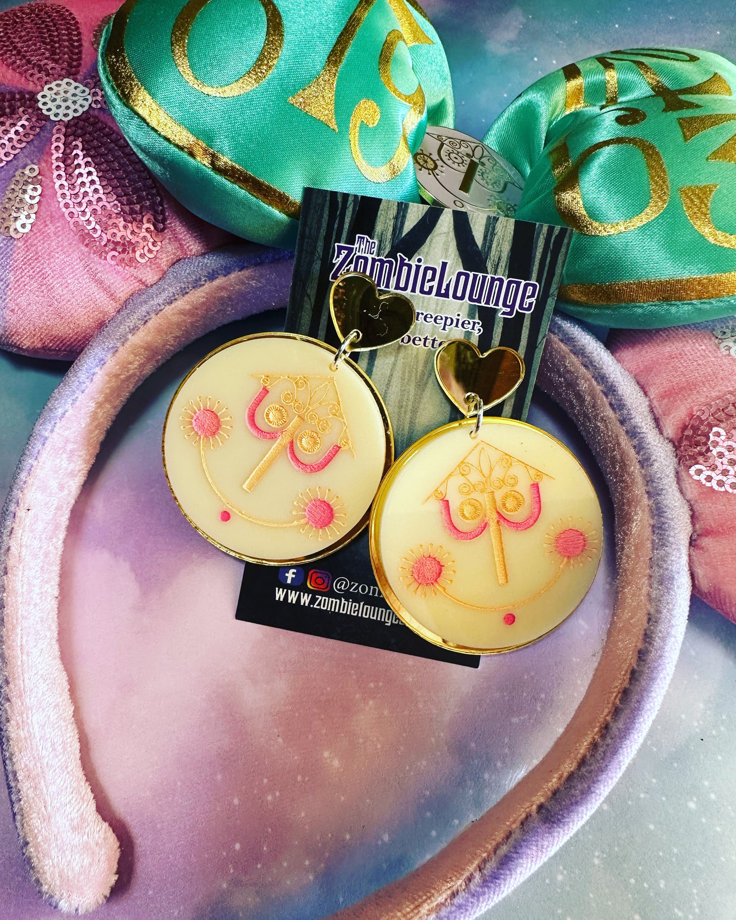 It’s a Small World Clock Earrings