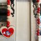 Valentines Bird Beaded Garland