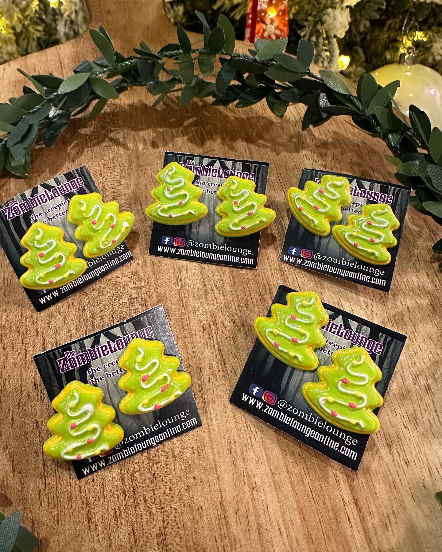 Christmas Cookie Earrings