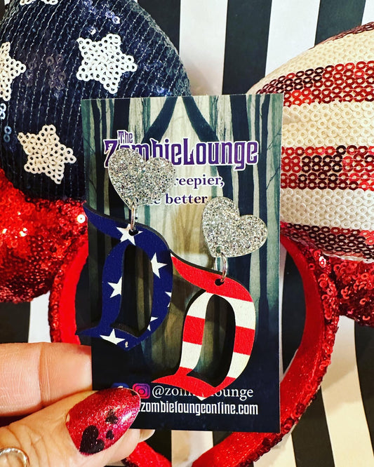 July Americana D Earrings