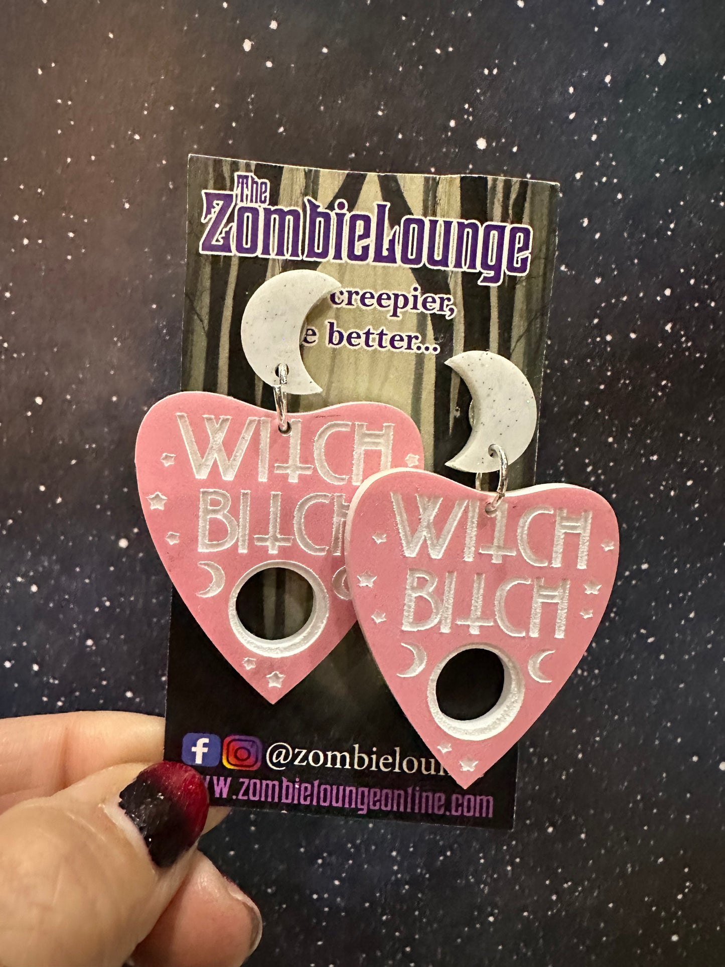 Witch Planchette Earrings
