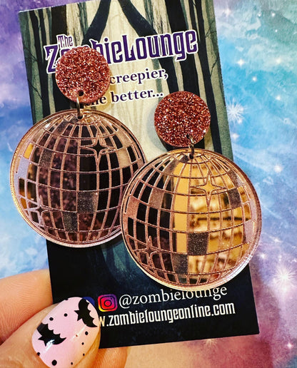 Disco Ball Earrings