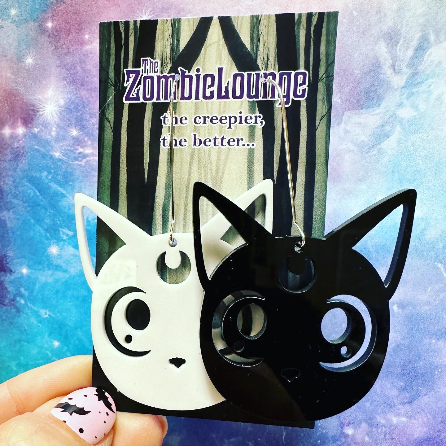 Anime Cat Earrings