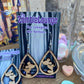 Wooden Kissing Mouse Earrings