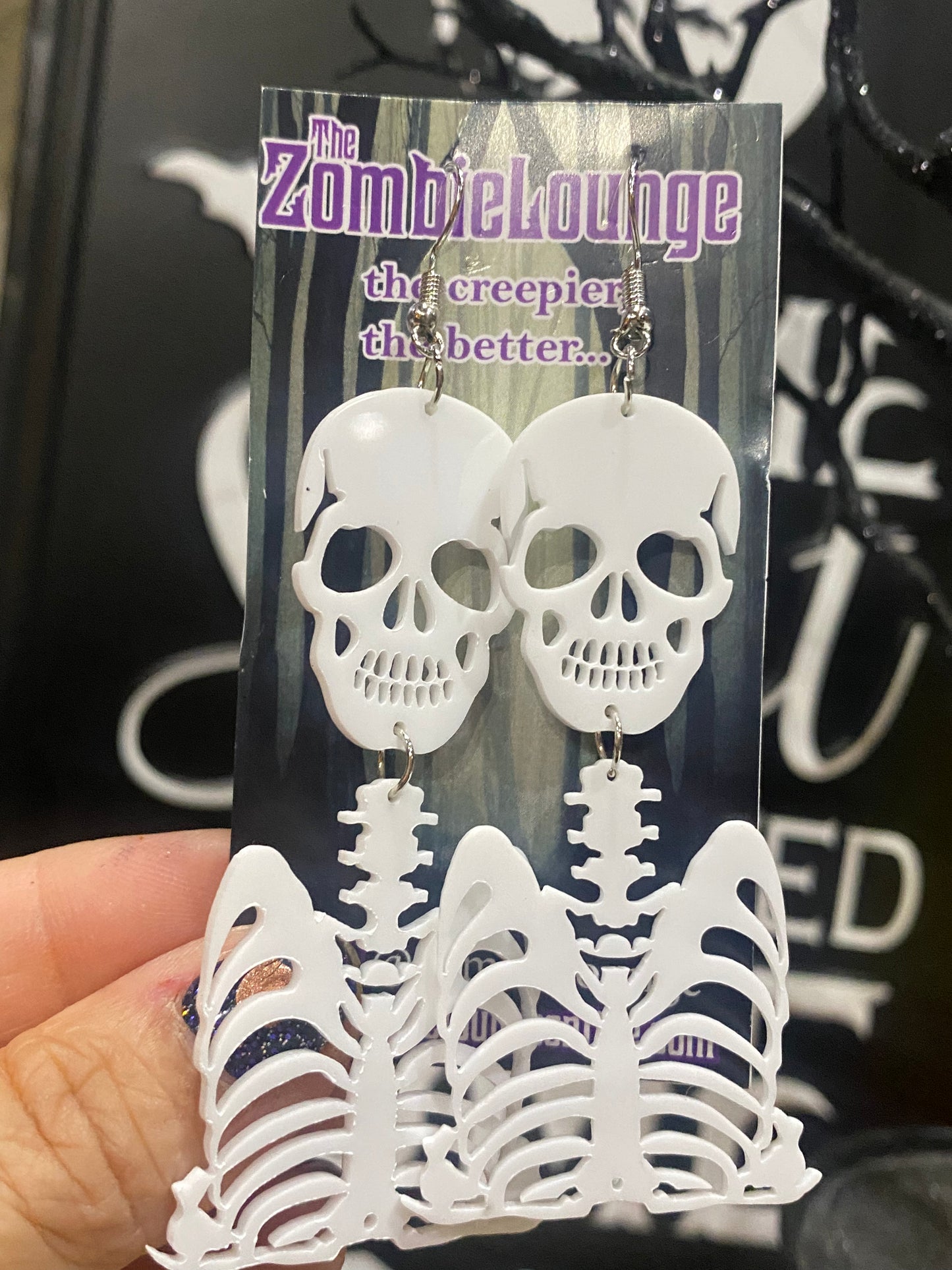 Skeleton Hanging Earrings