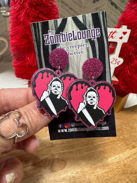 Valentines Slasher Earrings