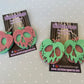 Pastel Poison Apple Earrings