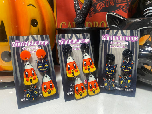 Johanna Parker Design Halloween Hanging Earrings