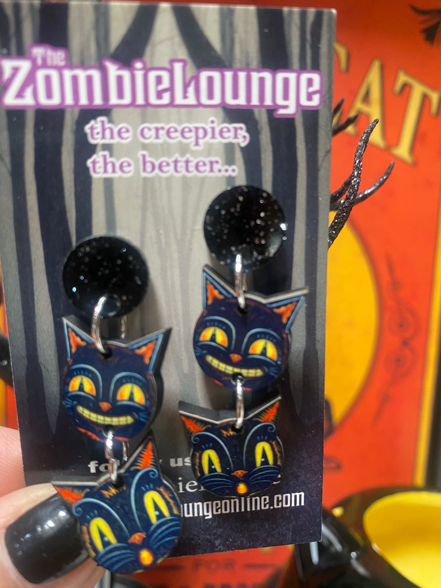 Johanna Parker Design Halloween Hanging Earrings