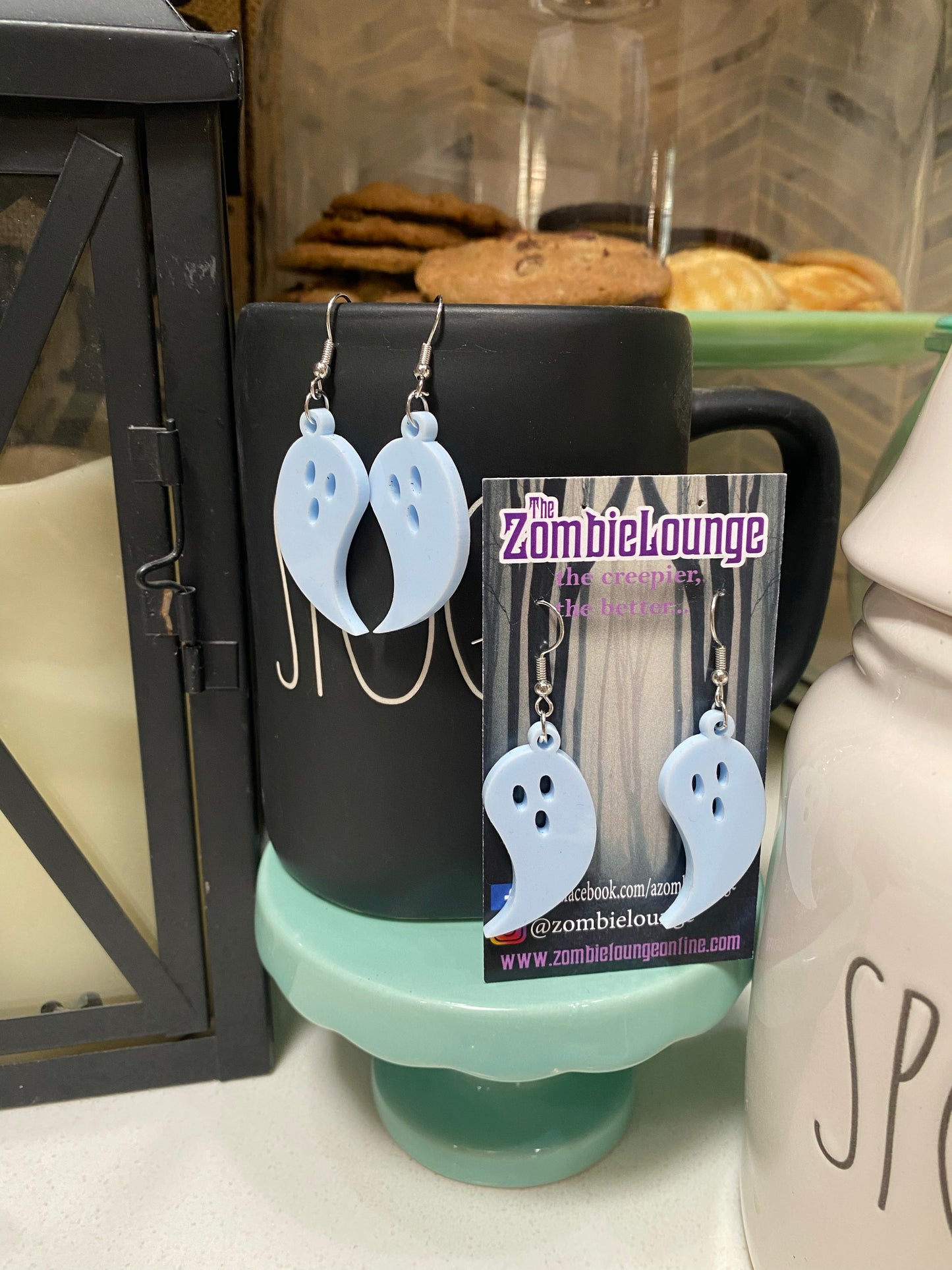 Pastel Ghost Earrings