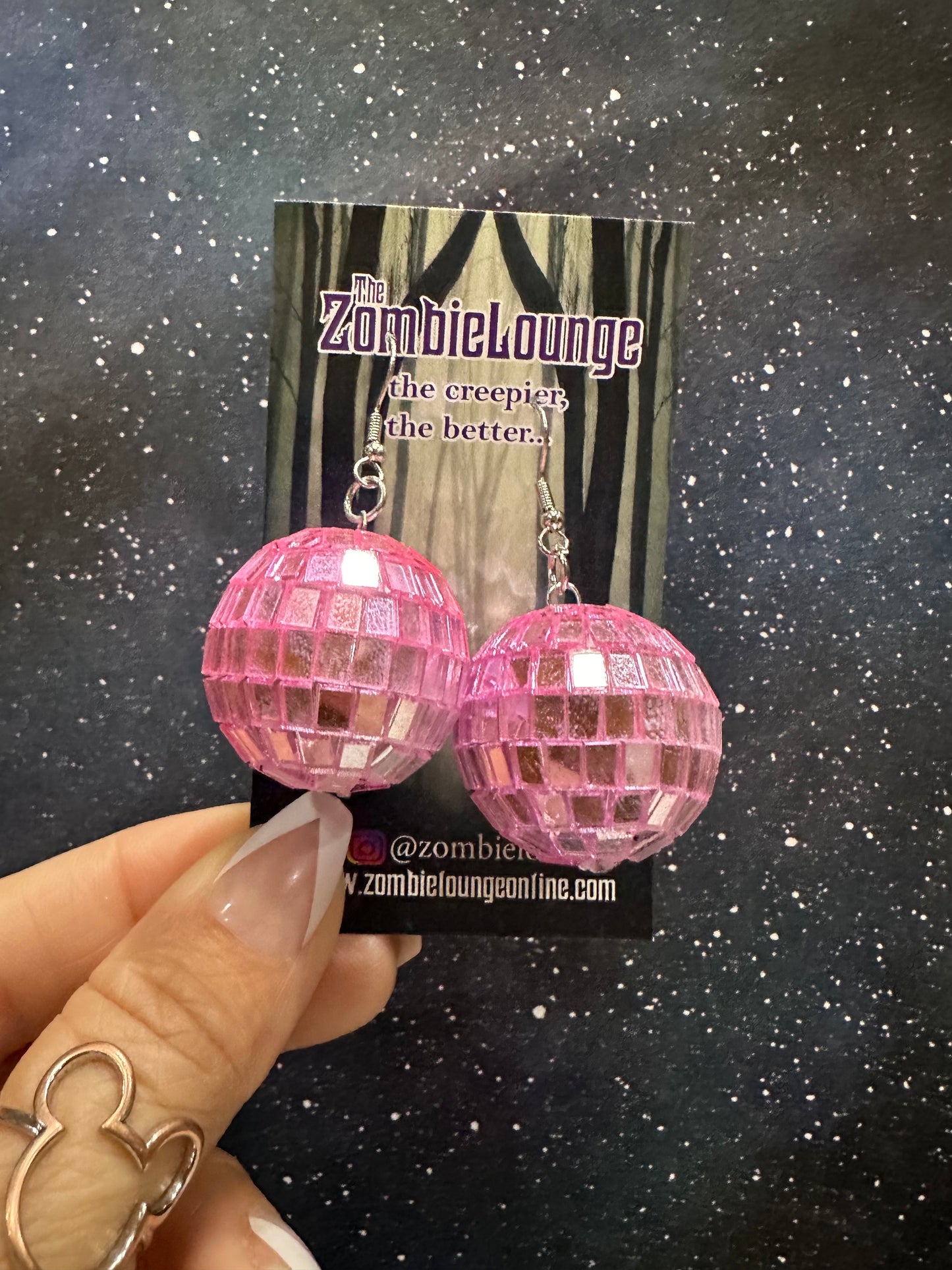 Disco Ball Earrings