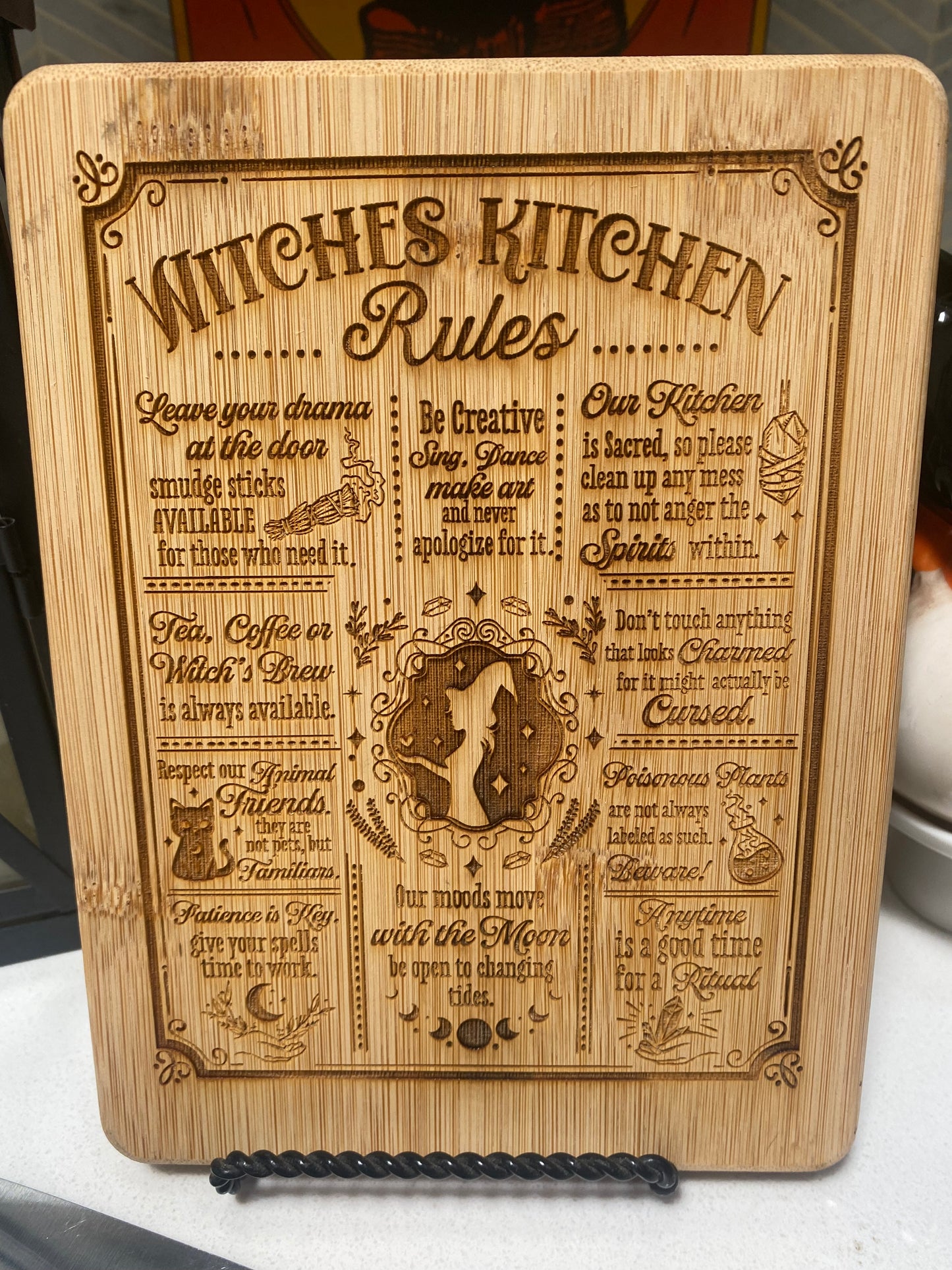 Witch’s Kitchen Rules Cutting Board