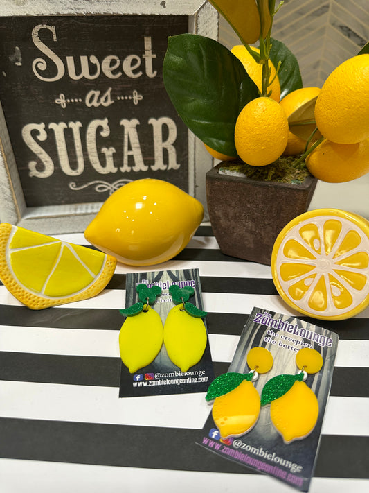 Lemon Earrings