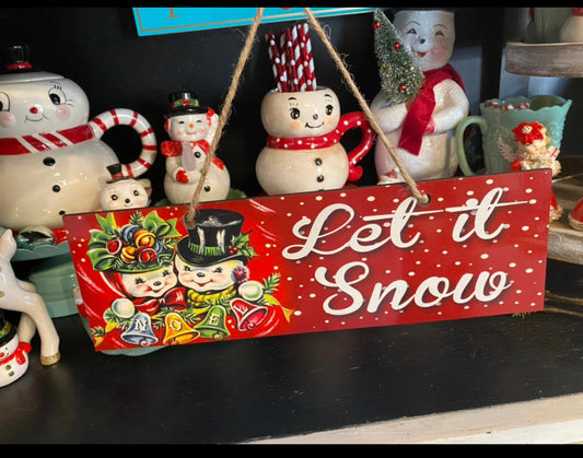 Vintage Christmas Sign