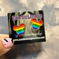 Rainbow Mouse Earrings