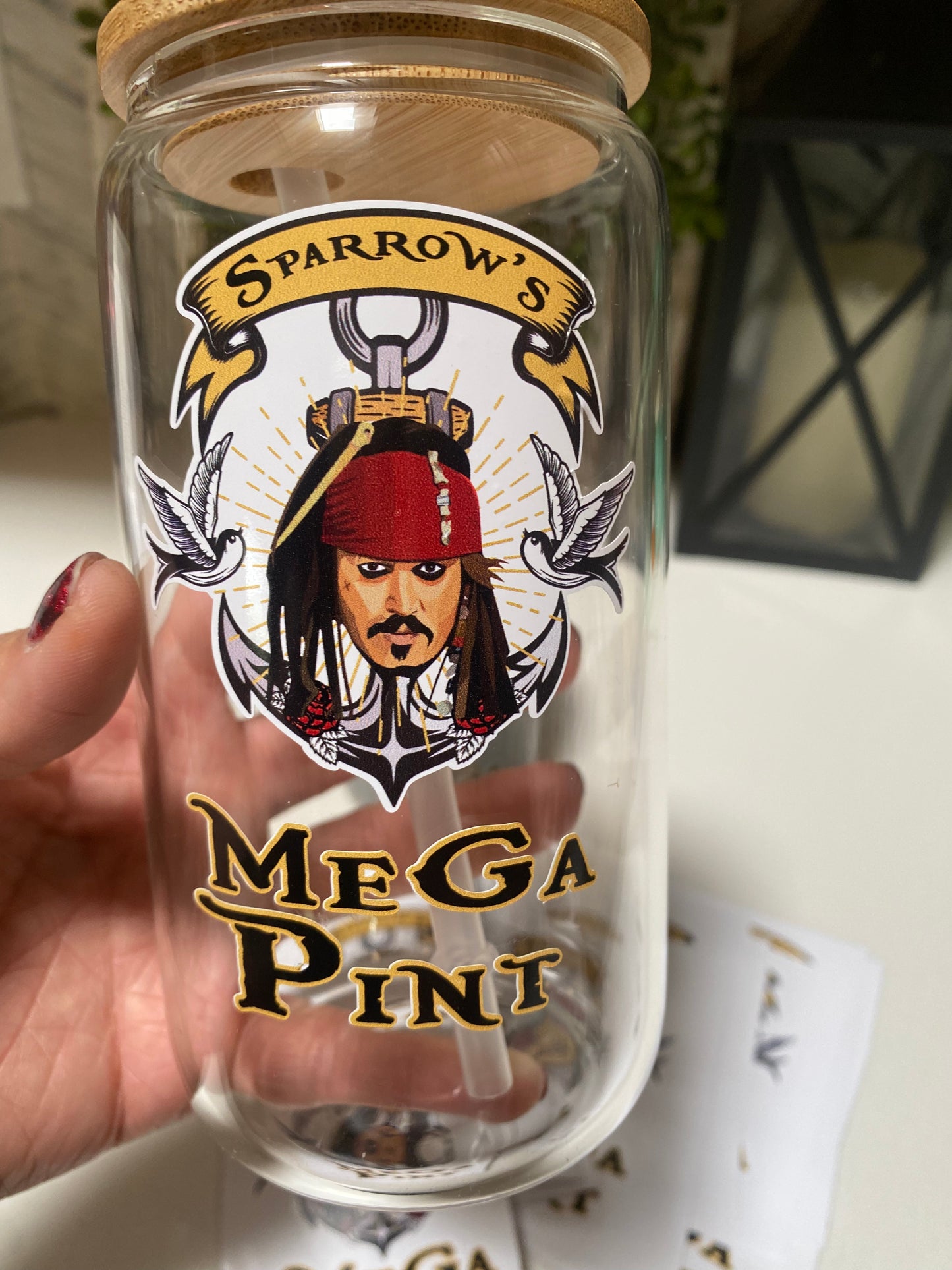 Sparrow’s Mega Pint Decal